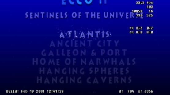 Ecco 2: Sentinels of the Universe — screenshot 1