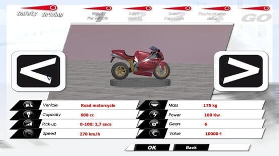 Safety Driving Simulator: Motorbike — screenshot 2