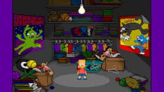 The Simpsons: Bart's House of Weirdness — screenshot 2
