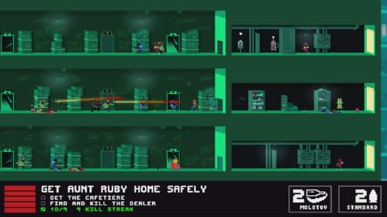 Not a Hero: Super Snazzy Edition — screenshot 1
