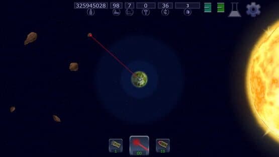 Asteroid Deflector XL — screenshot 1