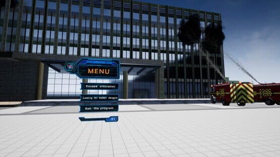 VR Fire Emergency Simulation System — screenshot 1