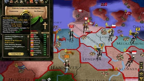 Europa Universalis III: Heir to the Throne — screenshot 5