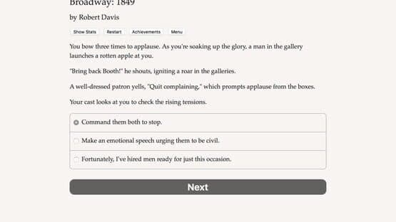 Broadway: 1849 — screenshot 1