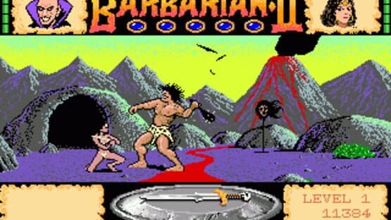 Barbarian II: The Dungeon of Drax — screenshot 1