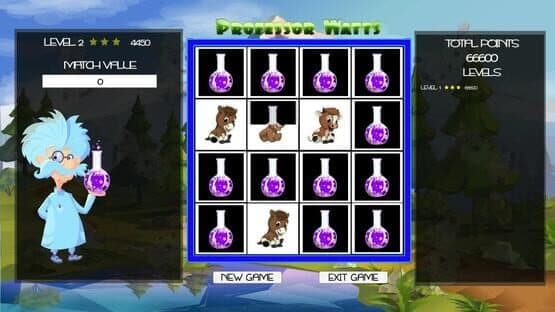 Professor Watts Memory Match: Cute Animals — screenshot 2