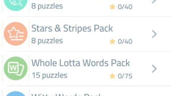 Word Search Puzzles — screenshot 2