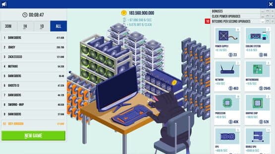 Cryptocurrency Clicker — screenshot 1