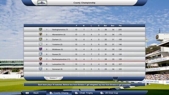 Cricket Captain 2014 — screenshot 2