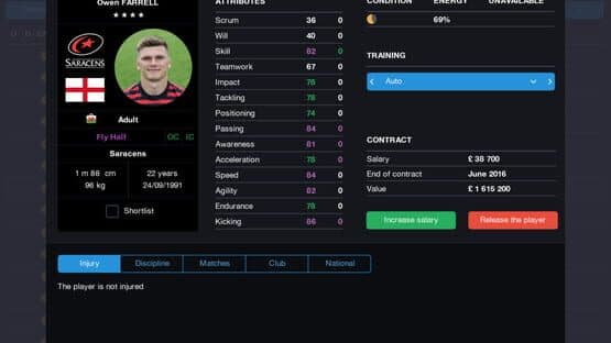 Pro Rugby Manager 2015 — screenshot 4