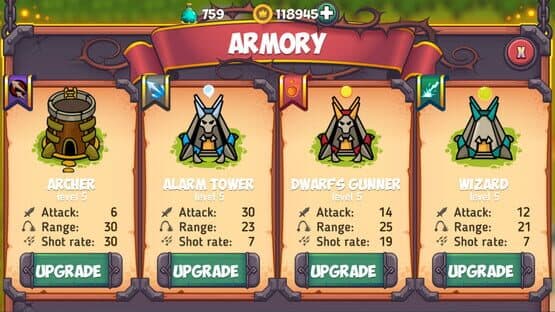 Tower Defense - Fantasy Tower Game — screenshot 5