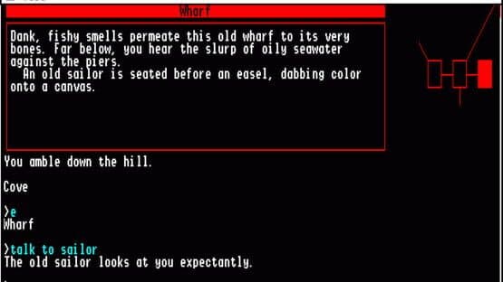 Beyond Zork: The Coconut of Quendor — screenshot 1
