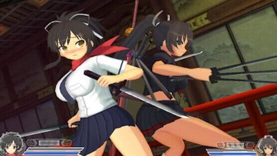 Senran Kagura 2: Deep Crimson — screenshot 1