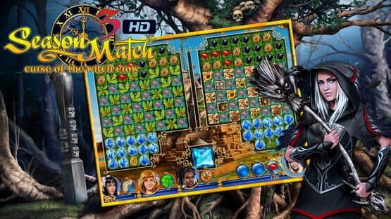 Season Match 3: Curse of the Witch Crow — screenshot 3