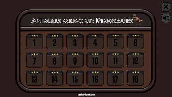 Animals Memory: Dinosaurs — screenshot 5