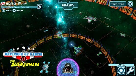 Defender of Earth vs. The Alien Armada — screenshot 2