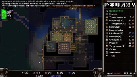KeeperRL — screenshot 1