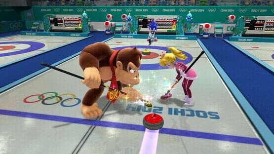 Mario & Sonic at the Sochi 2014 Olympic Winter Games — screenshot 3