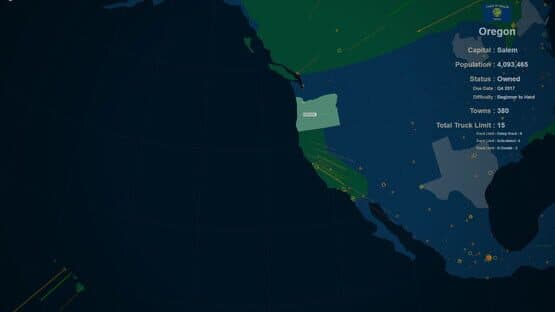 Logistical: USA - Oregon — screenshot 1