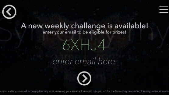 Synonymy — screenshot 5