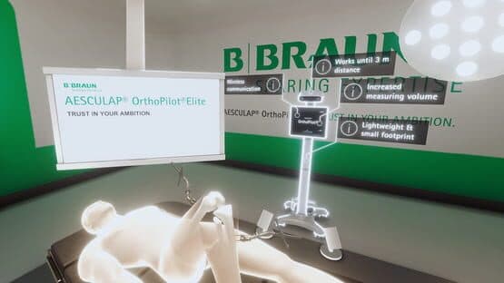 Aesculap OrthoPilot Elite VR Palpation — screenshot 1