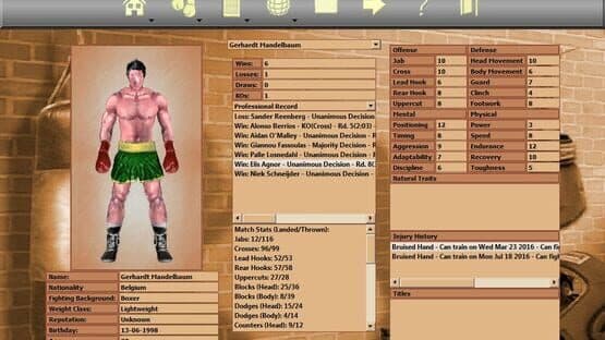 World Boxing Manager — screenshot 1
