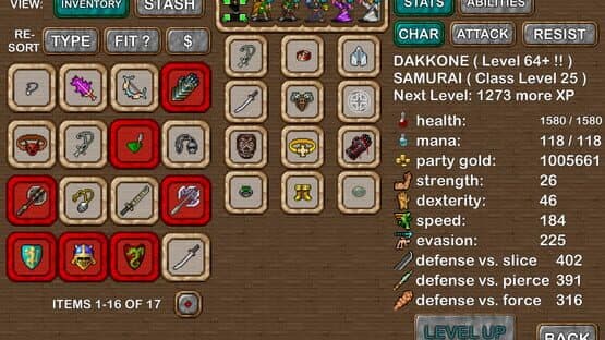 Dungeons of Chaos — screenshot 1