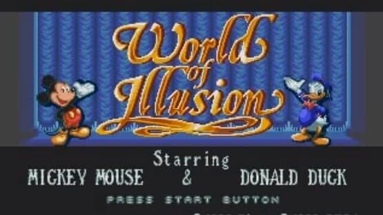 World of Illusion Starring Mickey Mouse and Donald Duck — screenshot 1