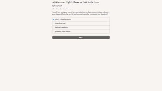 A Midsummer Night's Choice — screenshot 4
