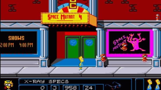 The Simpsons: Bart vs. The Space Mutants — screenshot 1