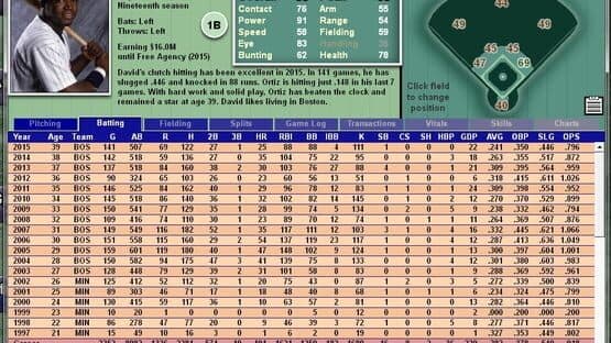 Baseball Mogul Diamond — screenshot 2