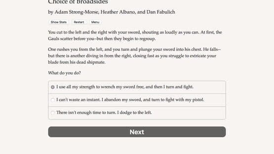 Choice of Broadsides — screenshot 3