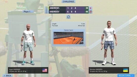 Full Ace Tennis Simulator — screenshot 3