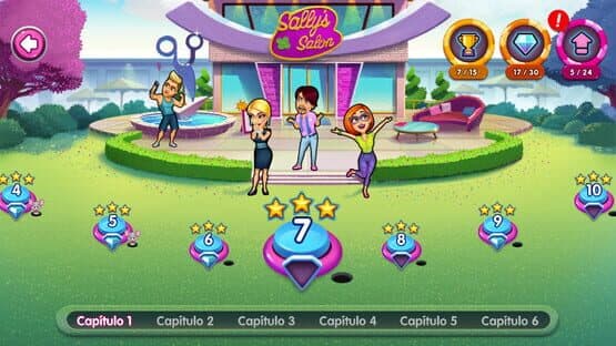 Sally's Salon: Kiss & Make-Up — screenshot 1