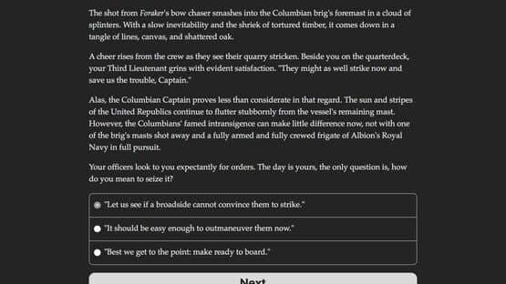 Choice of Broadsides: HMS Foraker — screenshot 2