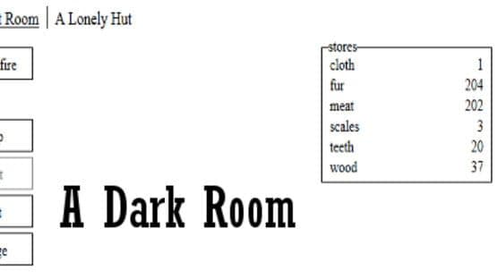 A Dark Room — screenshot 1