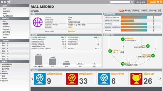 World Basketball Manager 2 — screenshot 1