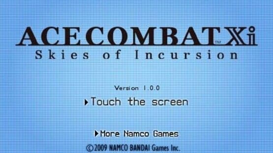Ace Combat Xi: Skies of Incursion — screenshot 1