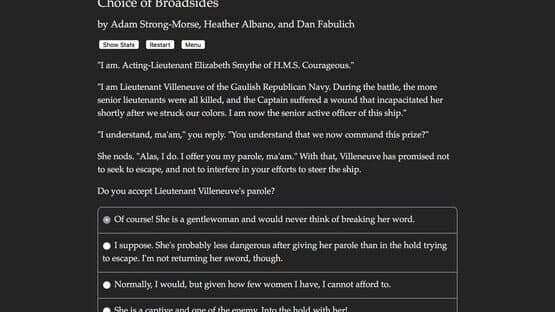Choice of Broadsides — screenshot 2