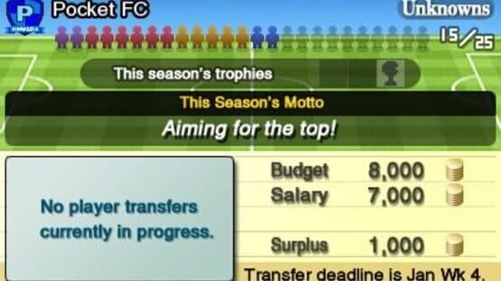 Nintendo Pocket Football Club — screenshot 5