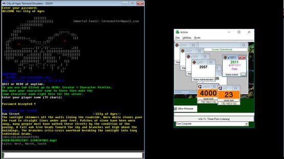 City of Ages: Picture Supportive Text MUD — screenshot 4
