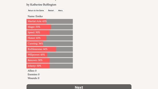 Choice of the Ninja — screenshot 5