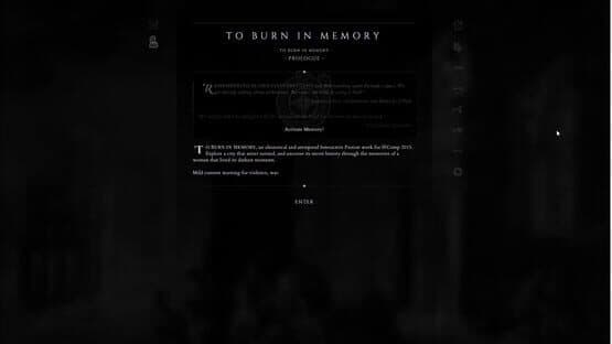To Burn in Memory — screenshot 2