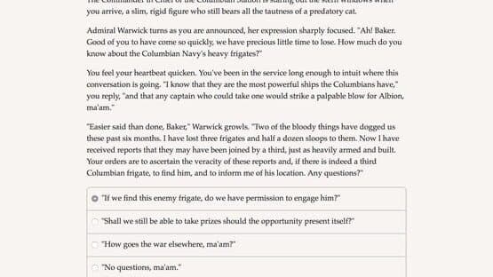 Choice of Broadsides: HMS Foraker — screenshot 4