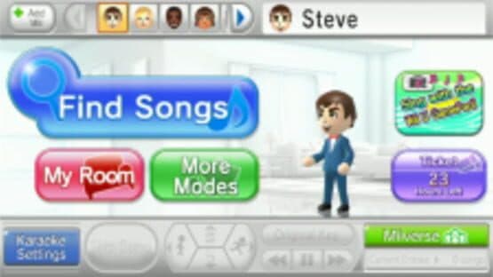 Wii Karaoke U by Joysound — screenshot 1