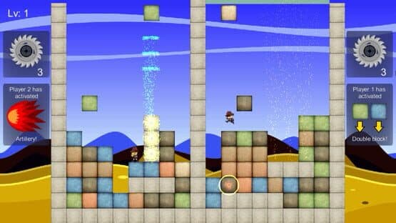 Raining blocks — screenshot 2