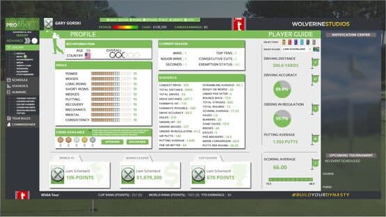 Draft Day Sports: Pro Golf — screenshot 2