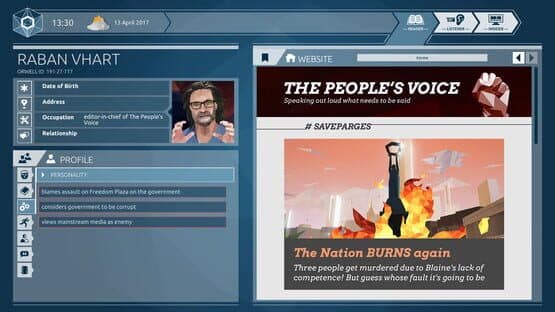 Orwell: Ignorance is Strength — screenshot 3