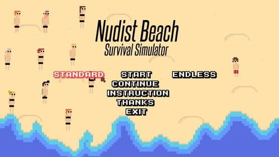 Nudist Beach Survival Simulator — screenshot 1