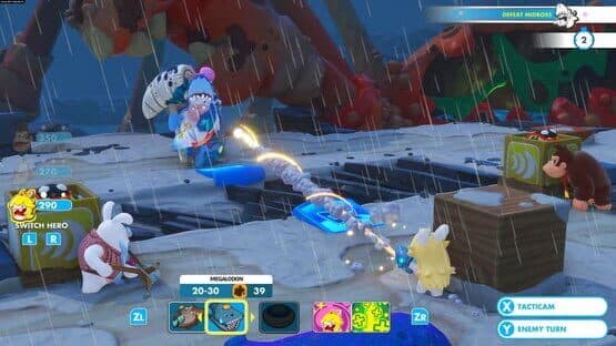 Mario + Rabbids Kingdom Battle: Donkey Kong Adventure — screenshot 1